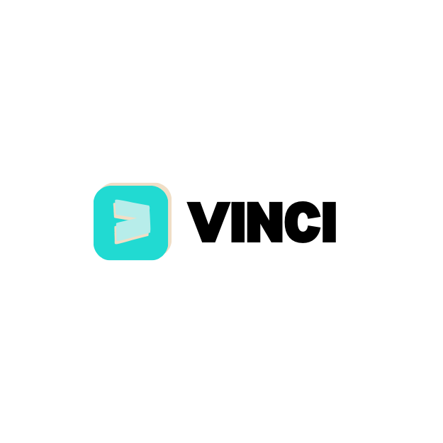 Vinci Logo for Light theme with Name